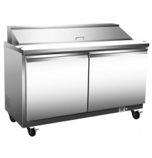 60" (16 Pans) Sandwich Prep Table (Serv-Ware)